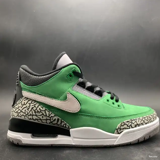 Cheap TBK Tinker Jordan 3 Ducks PE Oregon shoes Retro 867493 AJ3 Air 0607